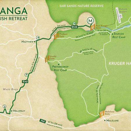 Mananga Bush Camp Hotel Skukuza Buitenkant foto